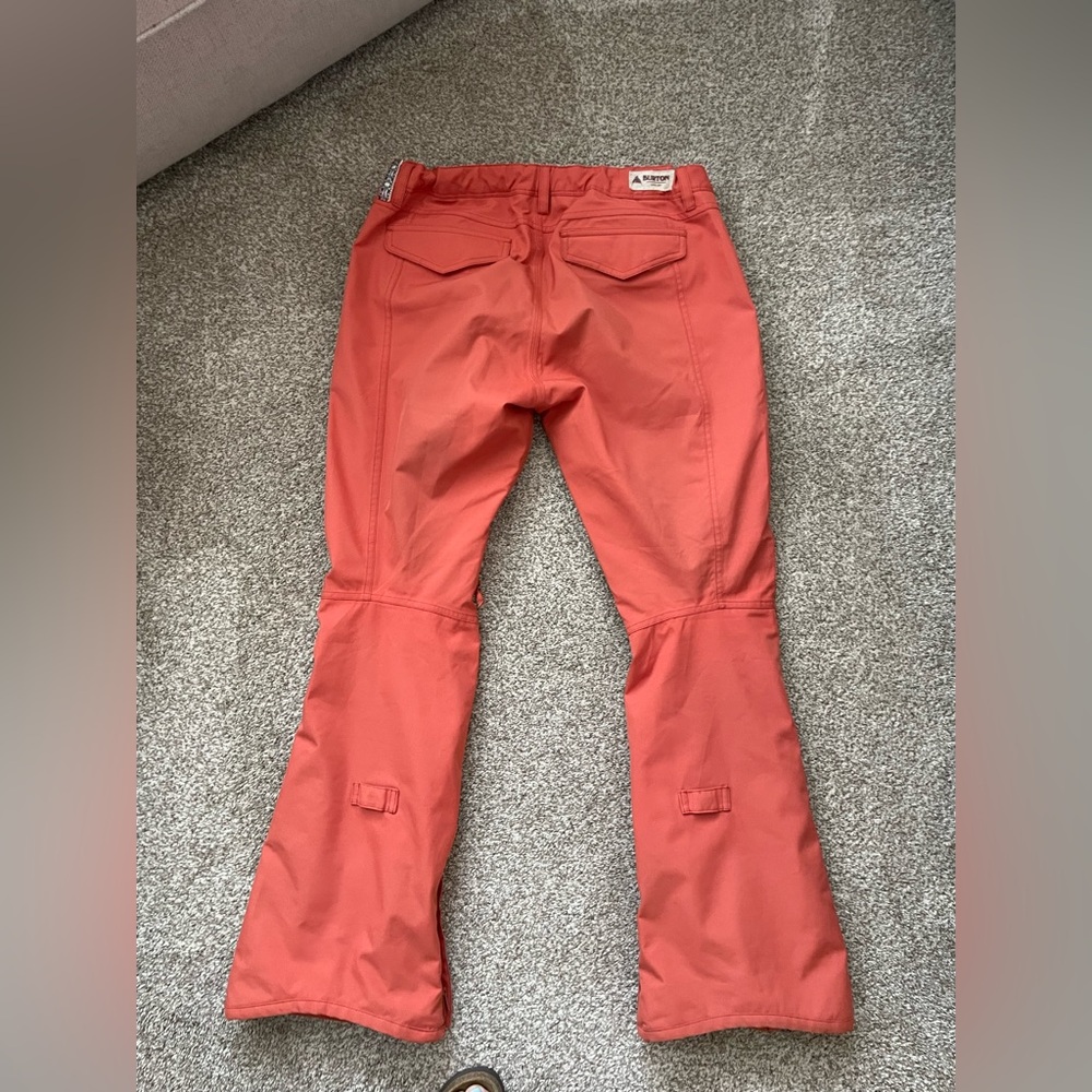 Burton Vida Women’s Snow Pant - Burnt Orange, Size L - Picture 2 of 9